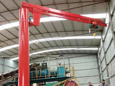 Fiksni stup Rotary Boom Krane
